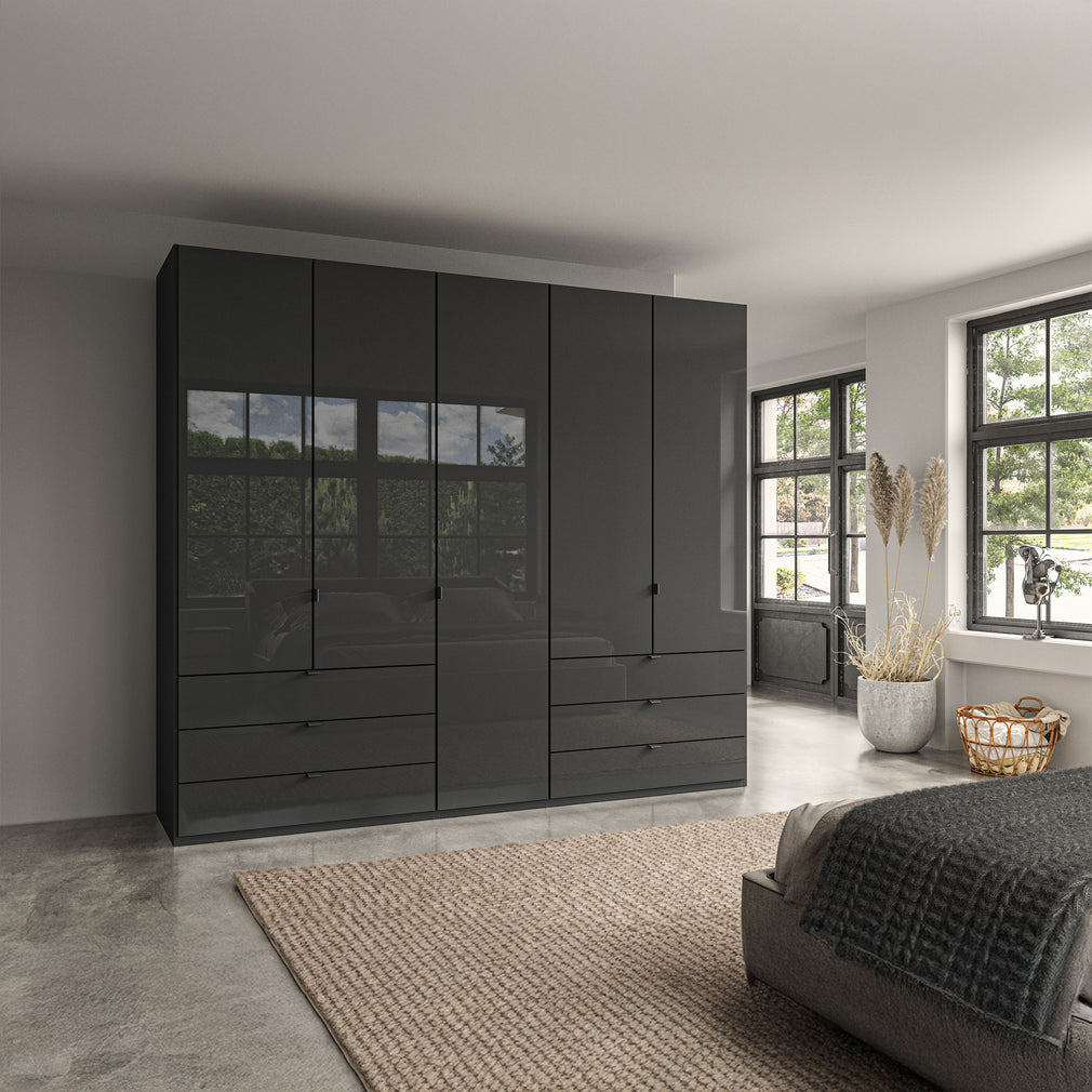 Florida - 5 Door Combi Wardrobe