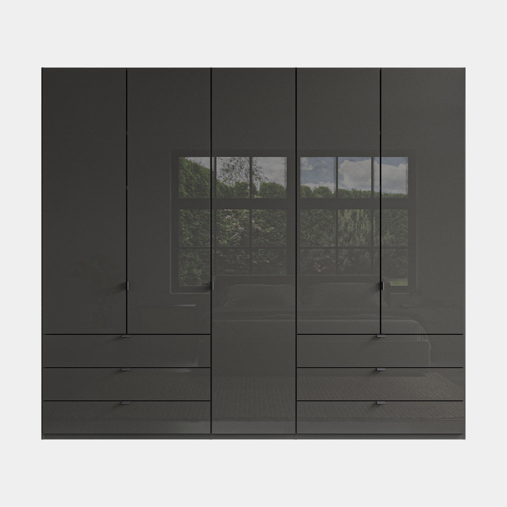 Florida - 5 Door Combi Wardrobe