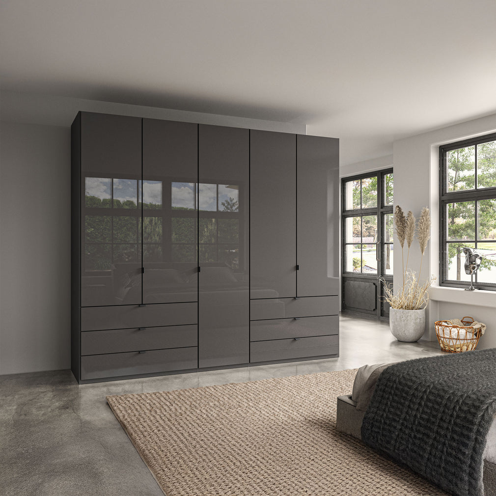 Florida - 5 Door Combi Wardrobe