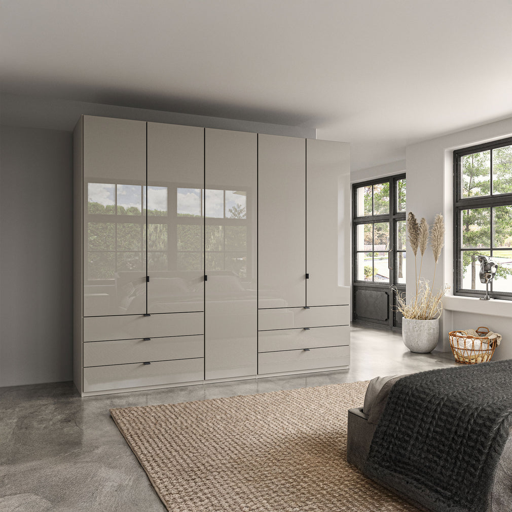 Florida - 5 Door Combi Wardrobe