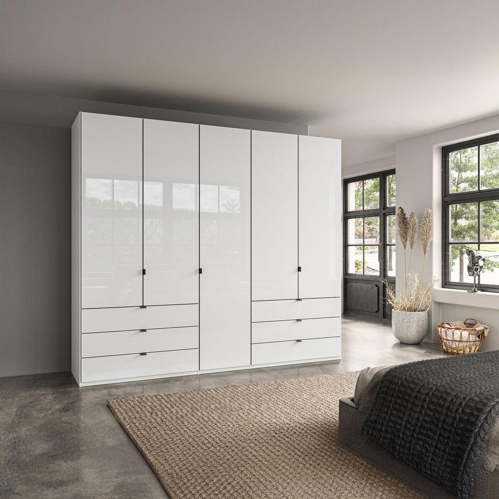 Florida - 5 Door Combi Wardrobe