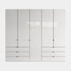 Florida - 5 Door Combi Wardrobe