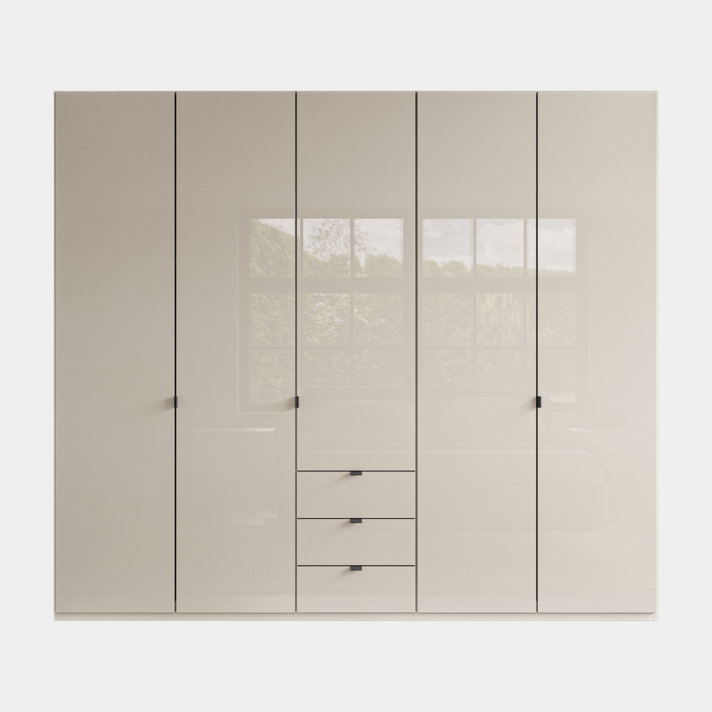 Florida - 5 Door Combi Wardrobe