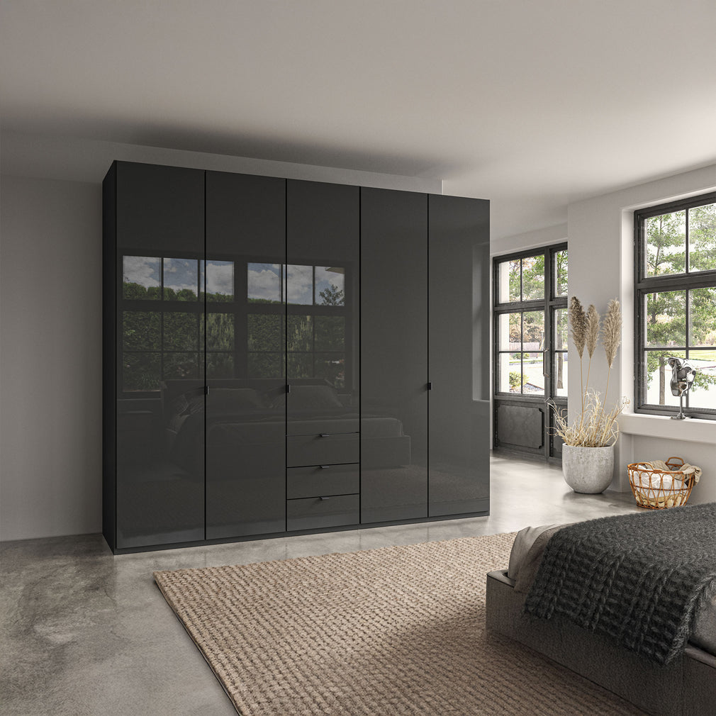 Florida - 5 Door Combi Wardrobe