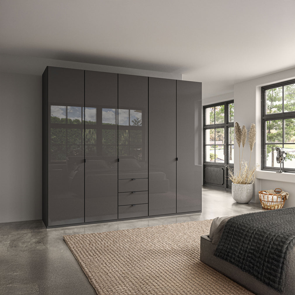 Florida - 5 Door Combi Wardrobe