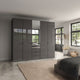 Florida - 5 Door Combi Mirrored Wardrobe