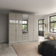 Florida - 5 Door Combi Mirrored Wardrobe