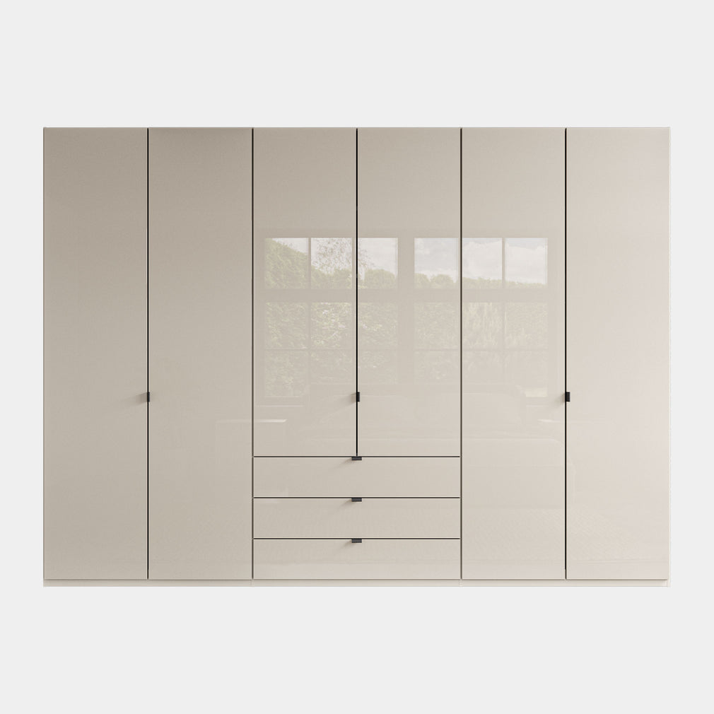 Florida - 6 Door Combi Wardrobe