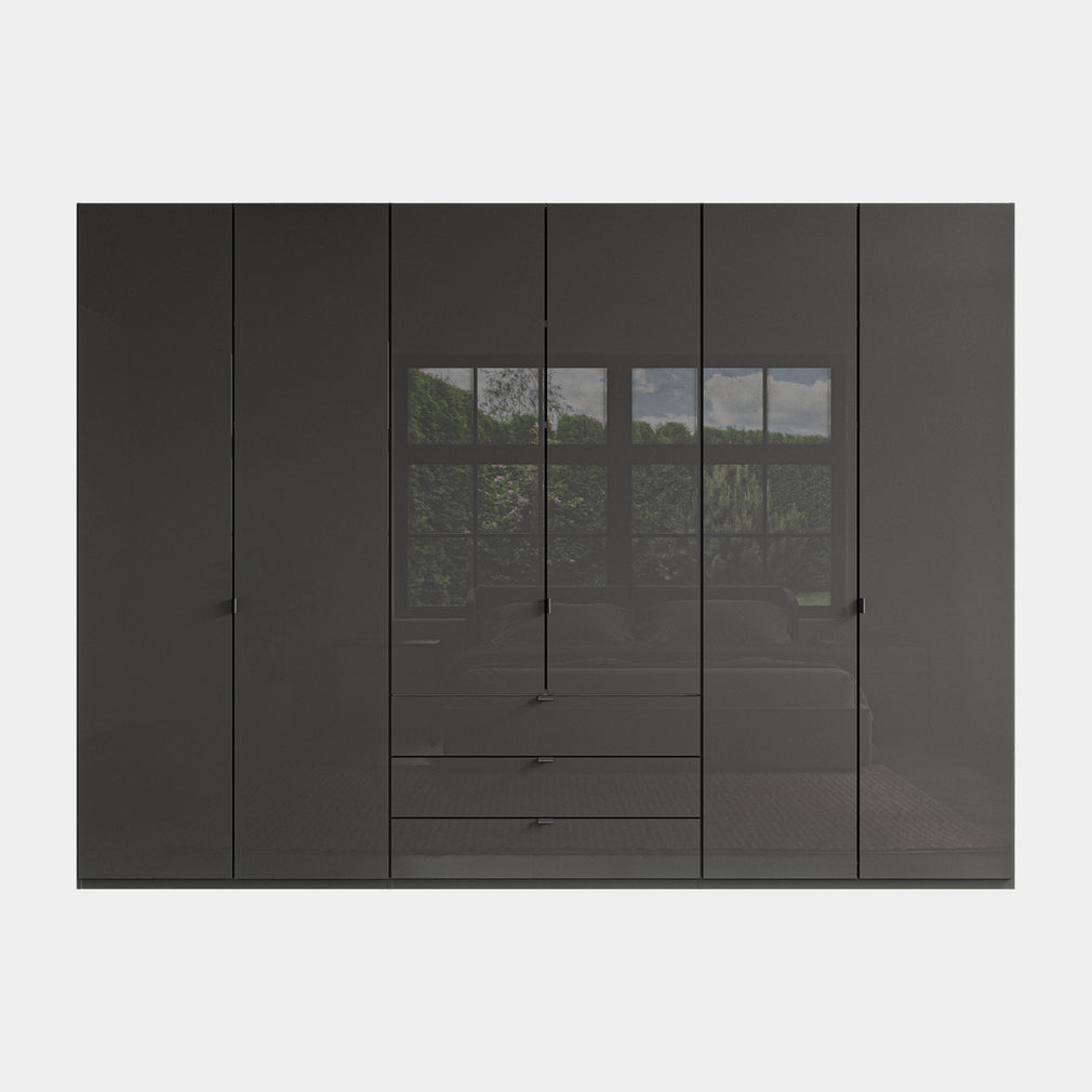 Florida - 6 Door Combi Wardrobe