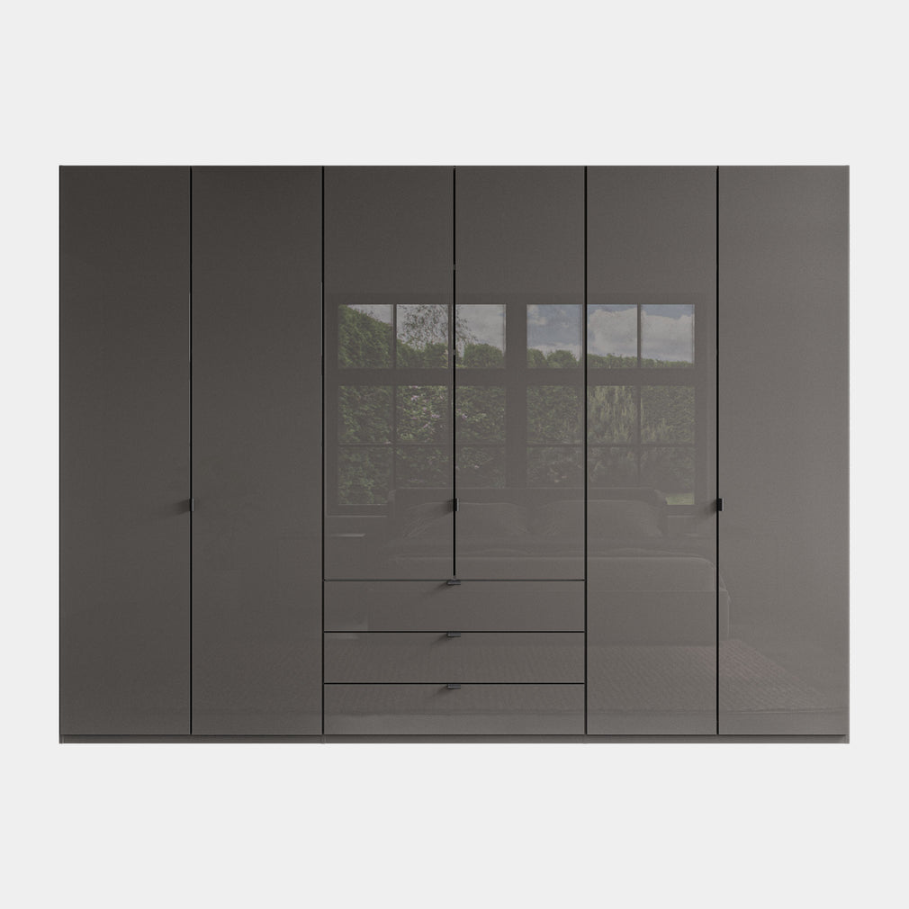 Florida - 6 Door Combi Wardrobe