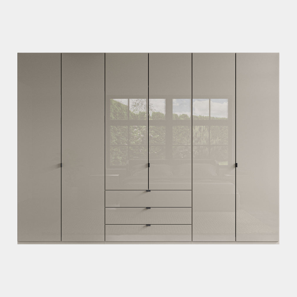 Florida - 6 Door Combi Wardrobe