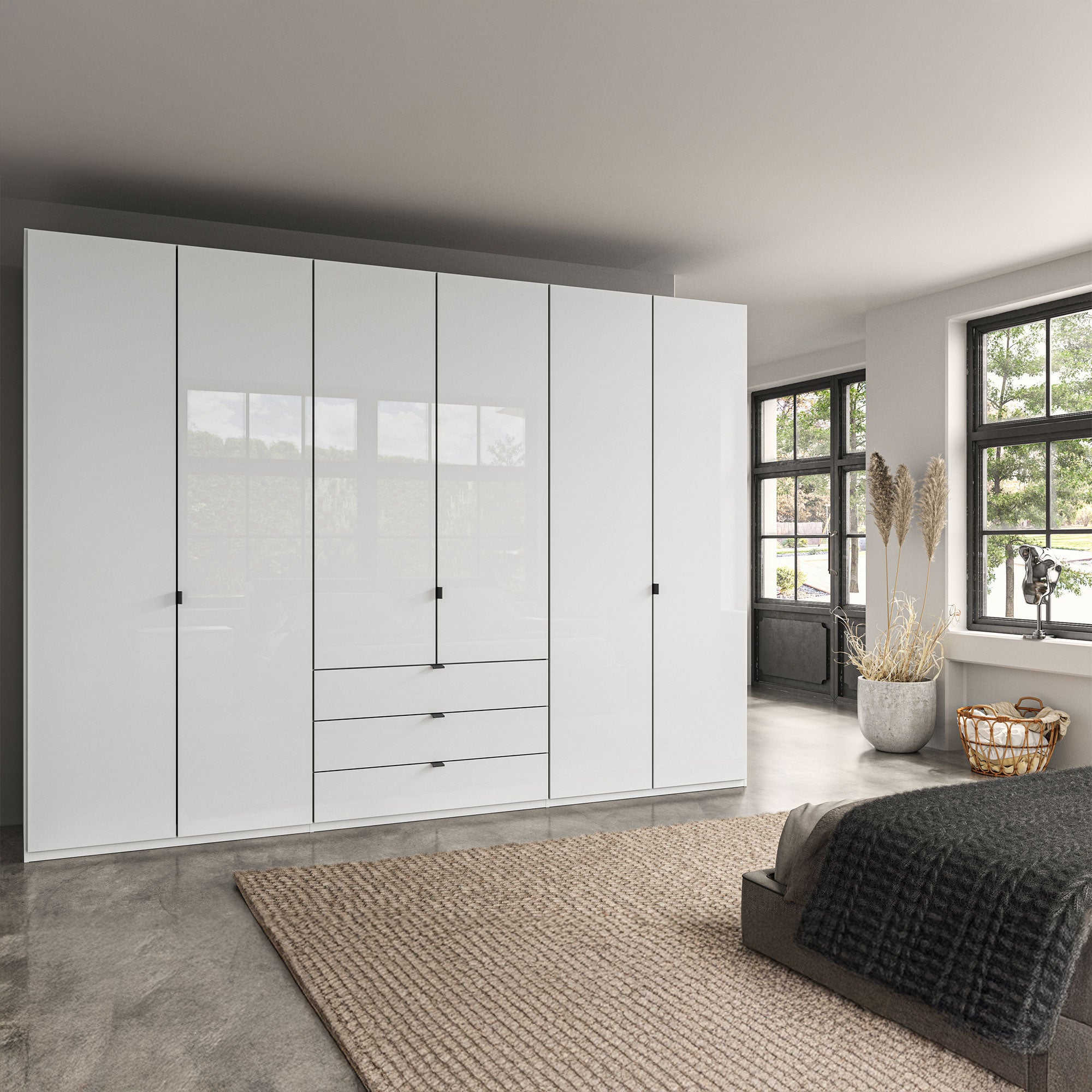 Florida - 6 Door Combi Wardrobe