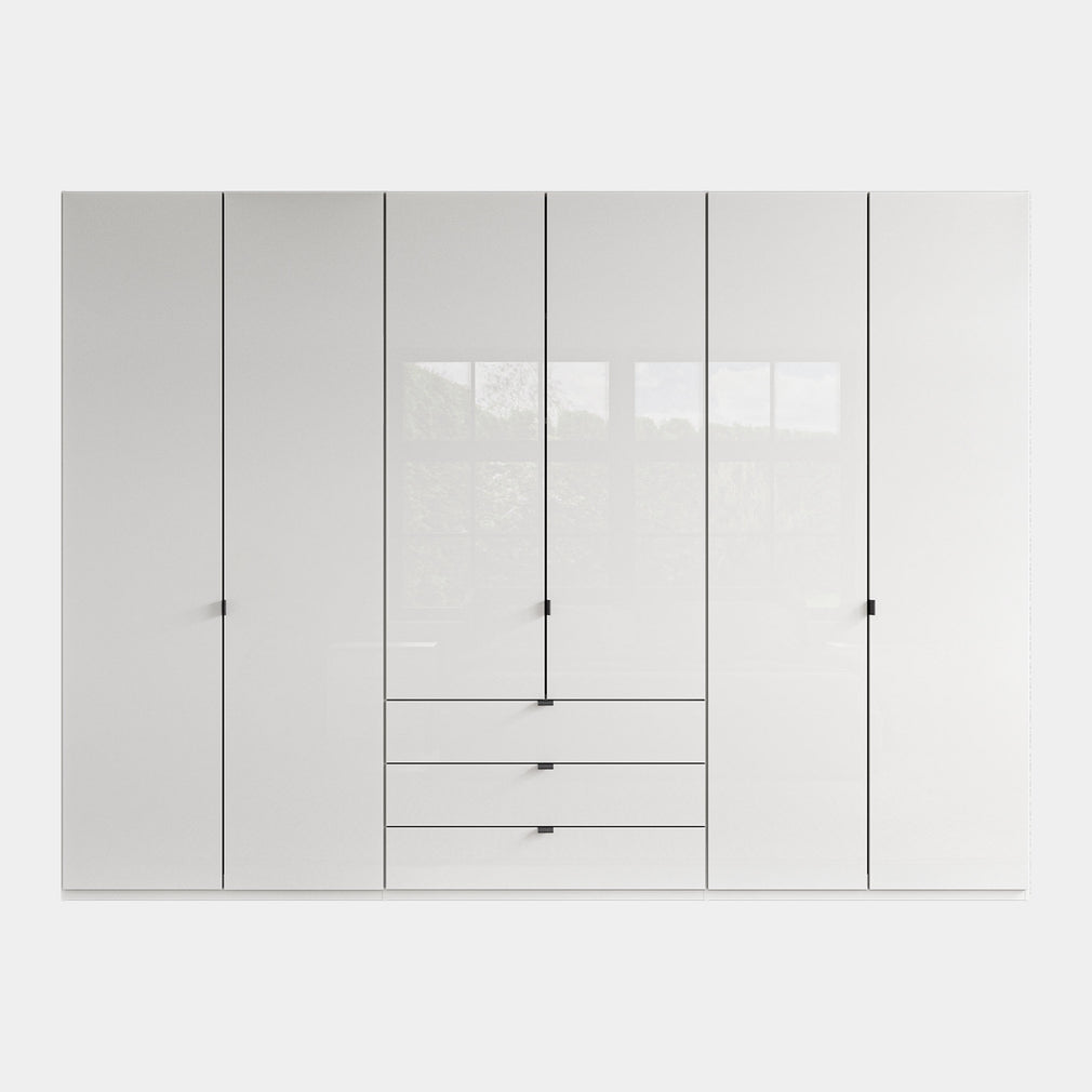 Florida - 6 Door Combi Wardrobe