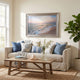 The Beach - Framed Liquid Wall Art