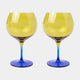The Charlie Copa Blue - Spritz Glasses, Set of 2