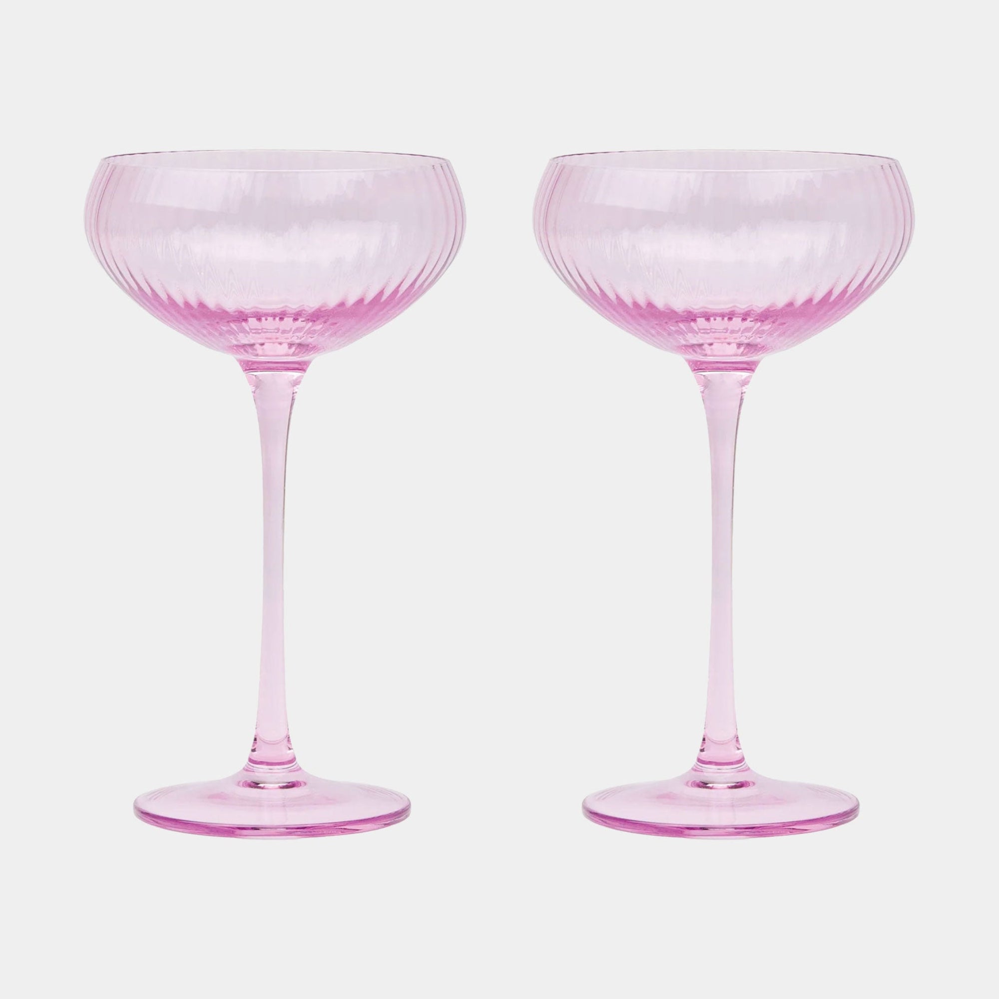 The Lou Coupe Lilac - Cocktail Glasses, Set of 2