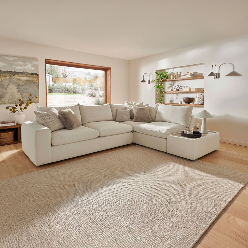 Retreat - LHF Corner Sofa, Fabric
