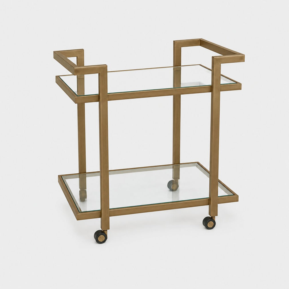 Monaco - Drinks Trolley, Brass