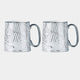 Tropical - Platinum Mug, Set of 2