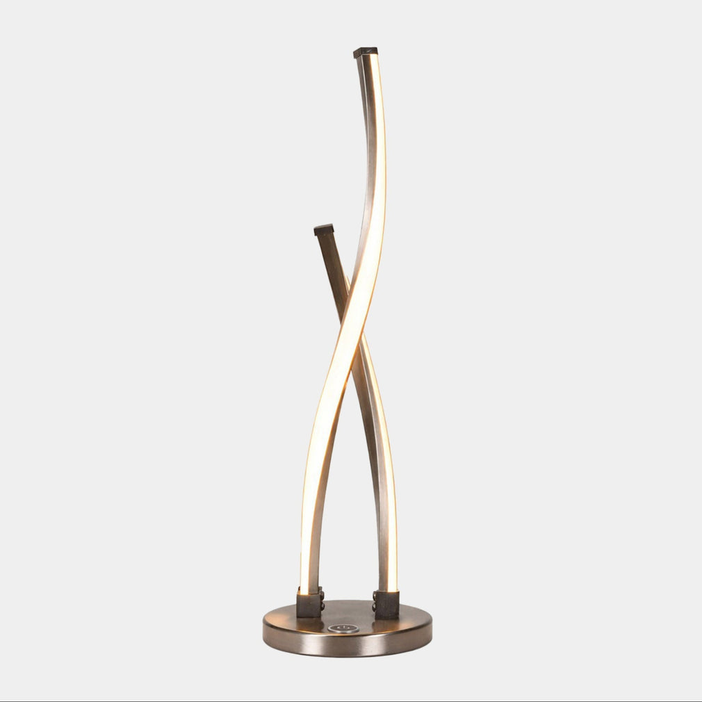 Twirl Chrome - Table Lamp