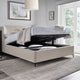 Stamford - Ottoman Bed Frame, Freya Vanilla