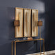 Palma Gold Leaf - Framed Wall Art, Set of 3