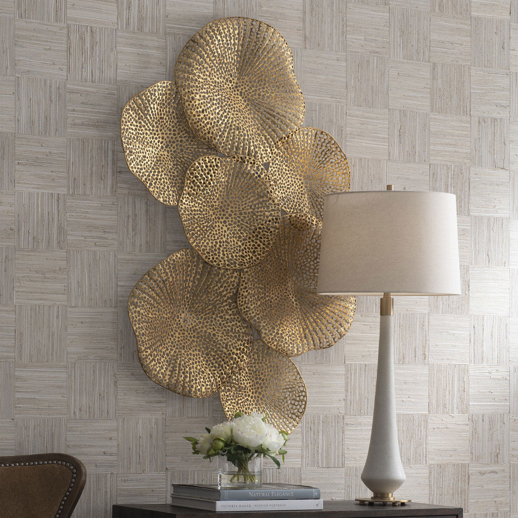 Ninfee - Metallic Wall Art
