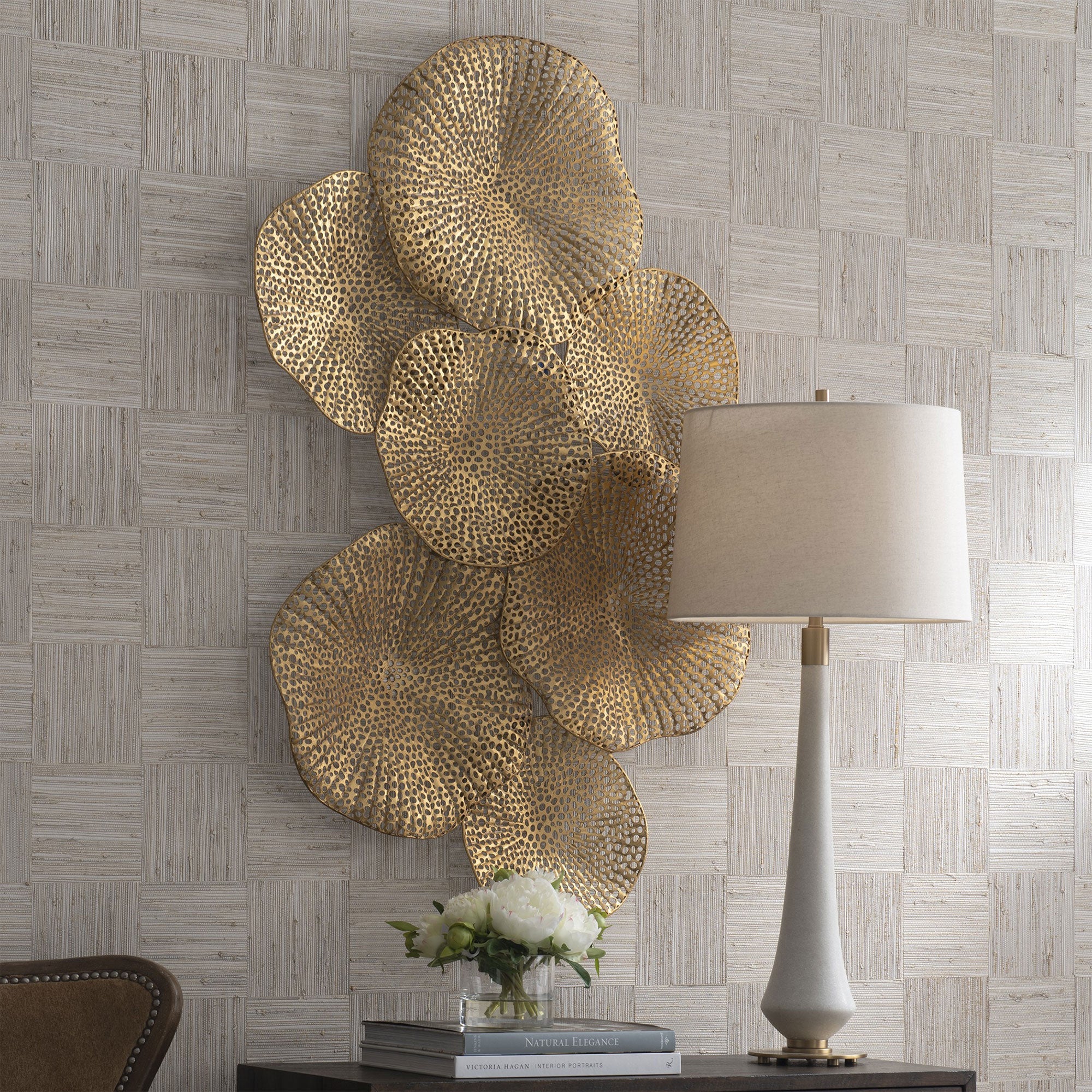 Ninfee - Metallic Wall Art