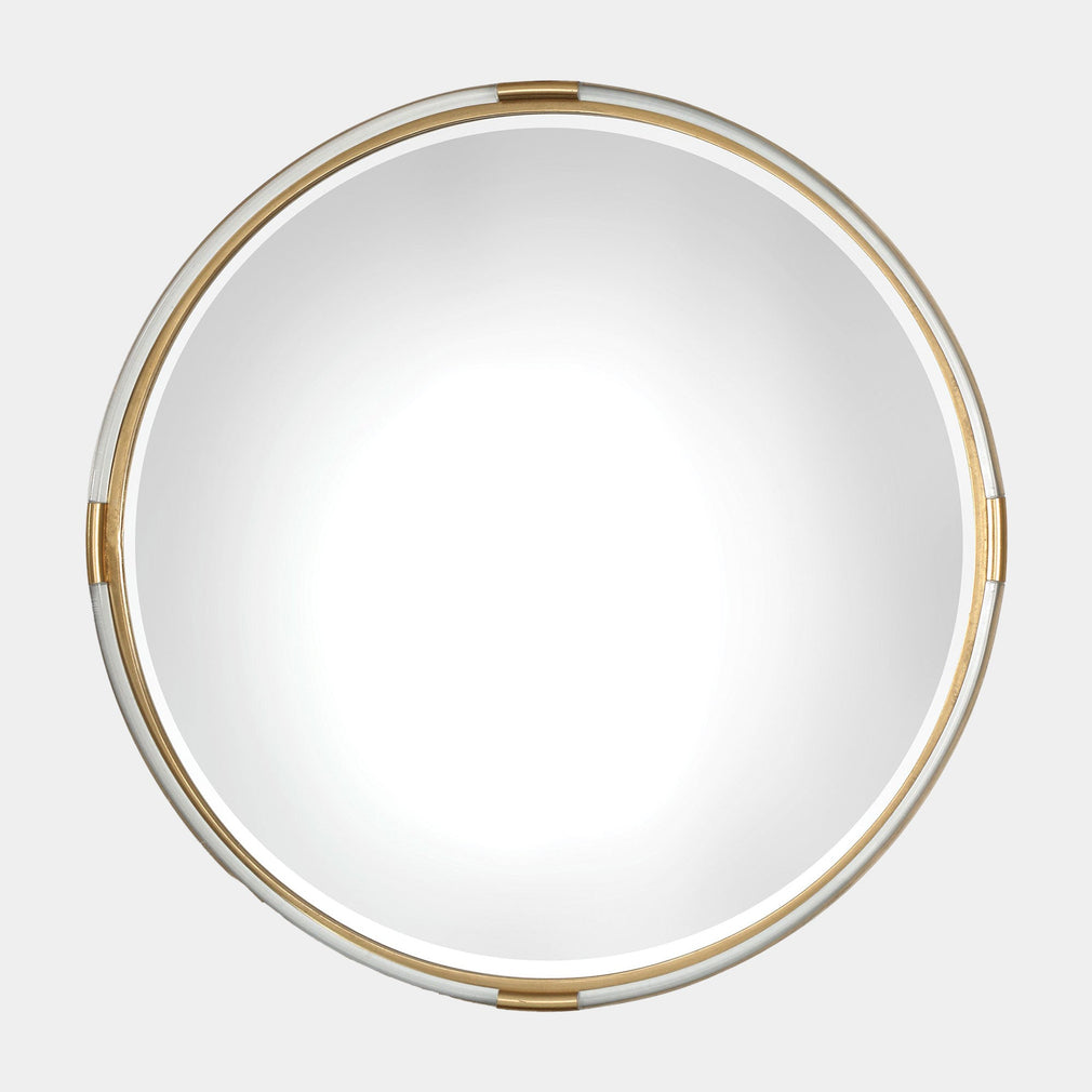 Luna Gold - Round Mirror