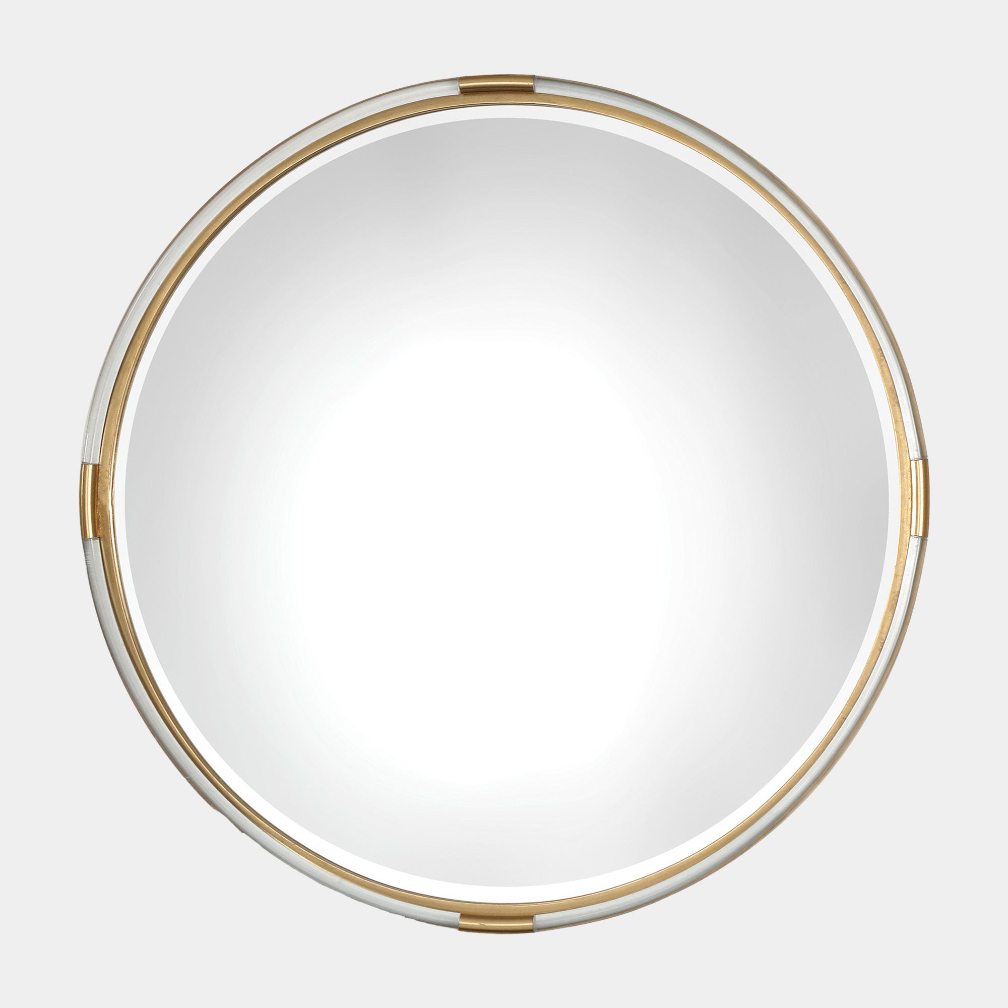 Luna Gold - Round Mirror