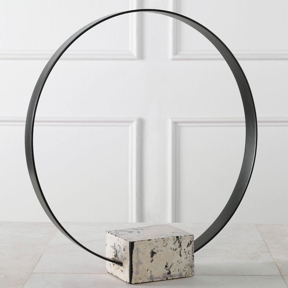 Rotatoria - Black Sculpture
