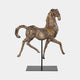 Hermoso - Gold Horse Sculpture