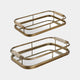 Riviera Gold - Decorative Trays, Set of 2