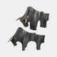 Toro Black - Bull Sculptures, Set of 2