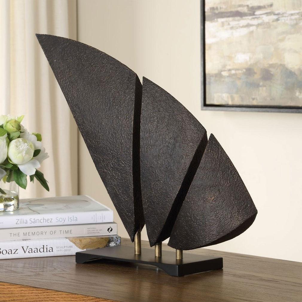 Vele - Black Sail Sculpture
