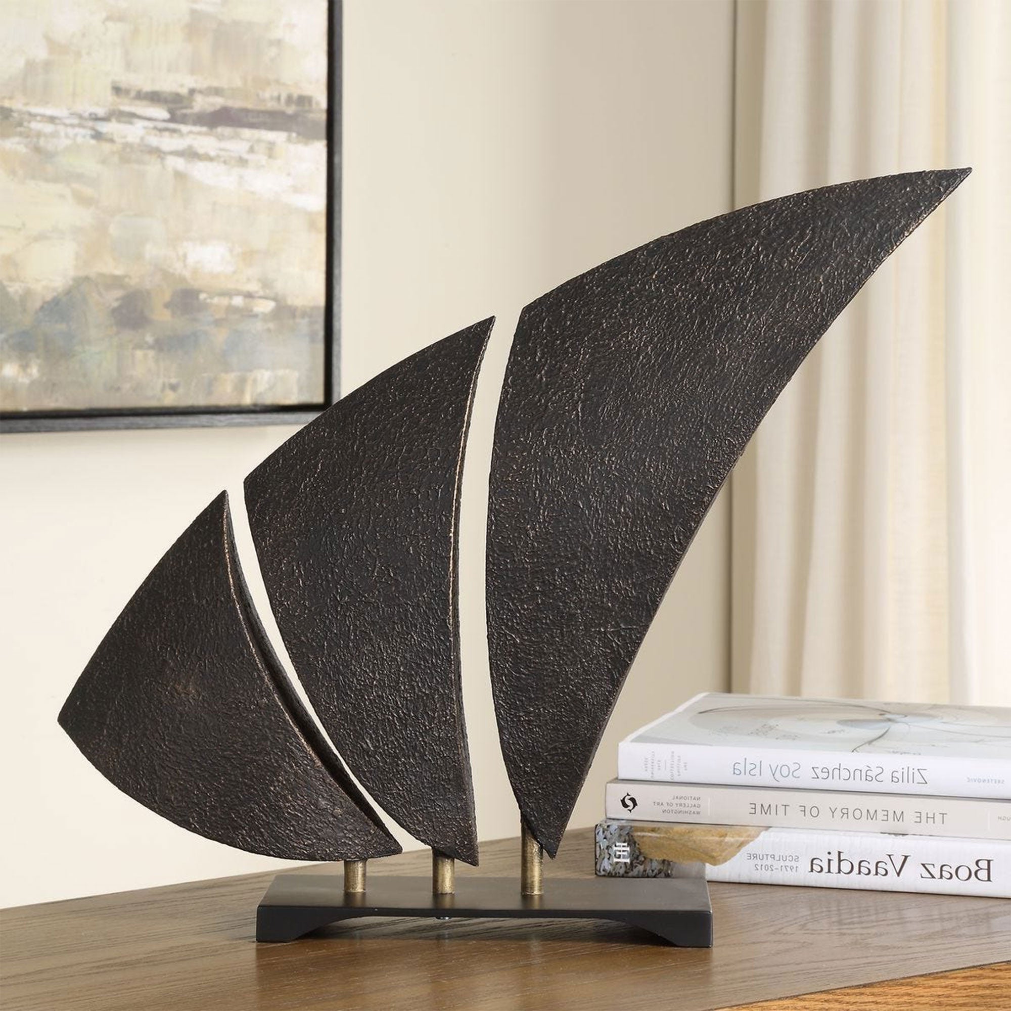 Vele - Black Sail Sculpture