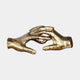Collegamento - Gold Hands Sculpture