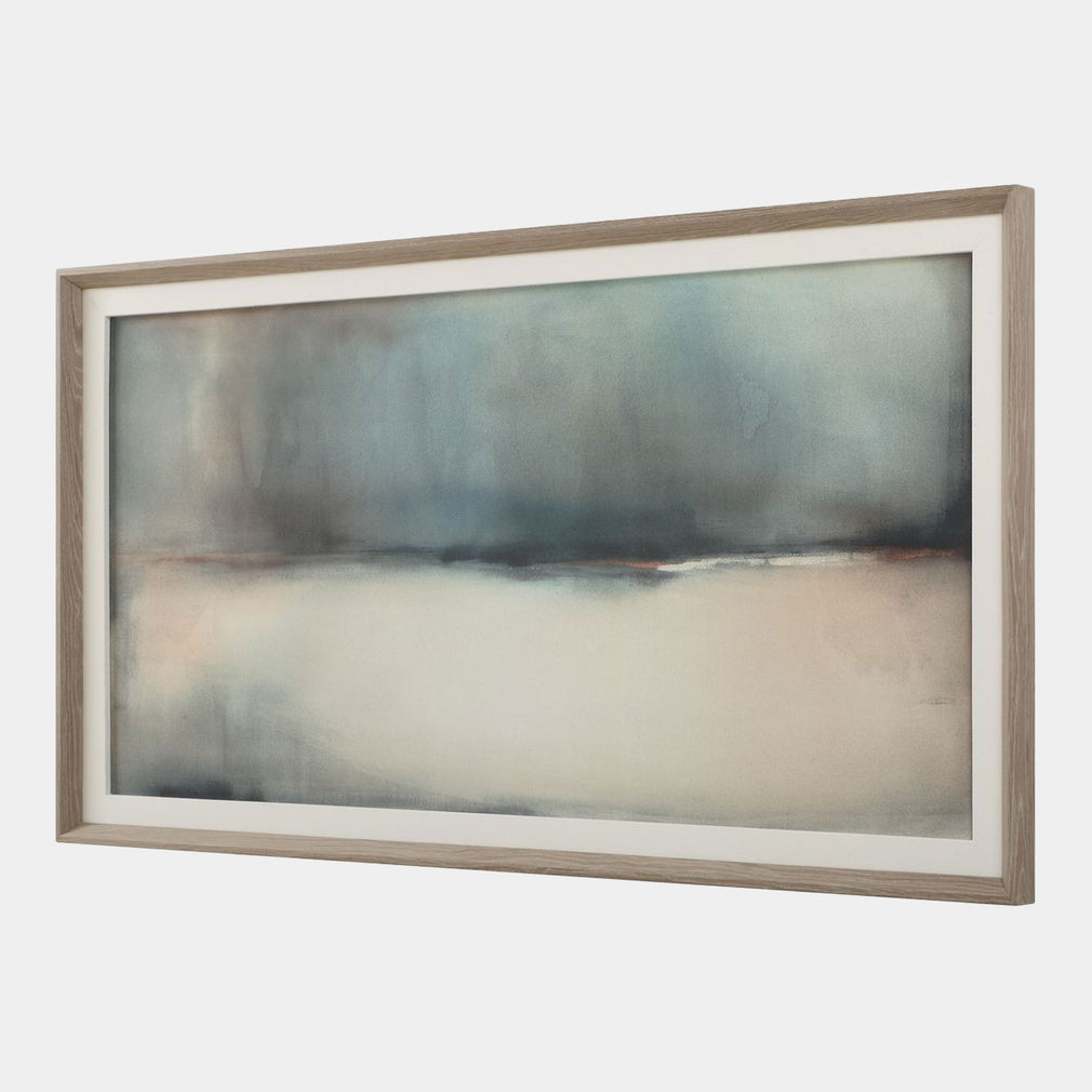 Deep Rains - Framed Canvas Wall Art