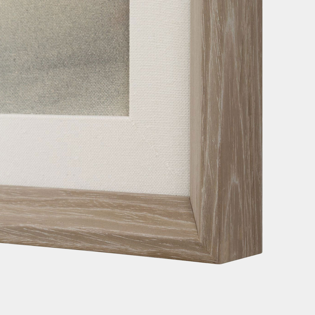 Deep Rains - Framed Canvas Wall Art