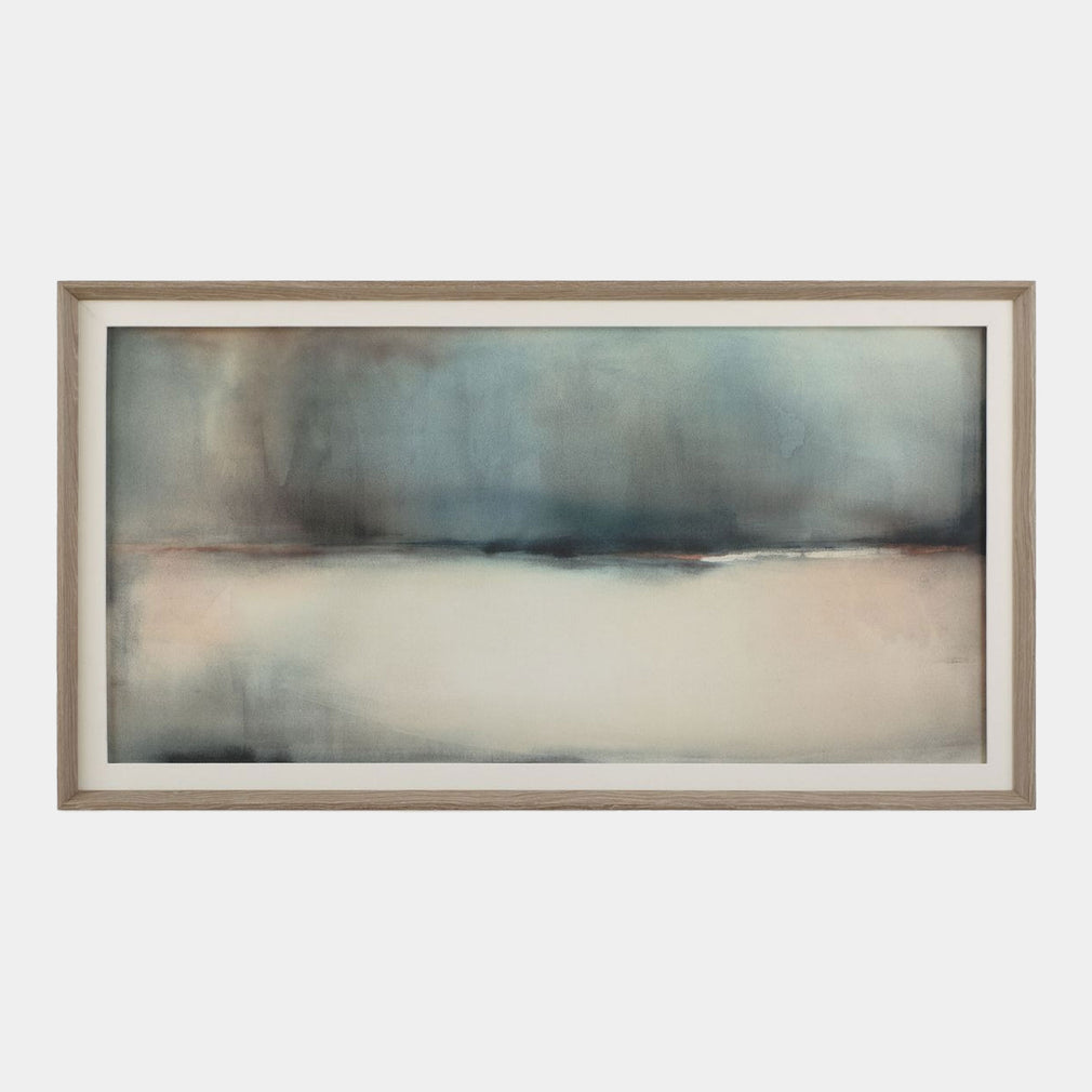 Deep Rains - Framed Canvas Wall Art