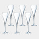 Chef & Sommelier Open Up - Effervescent Champagne Flutes, Set of 6
