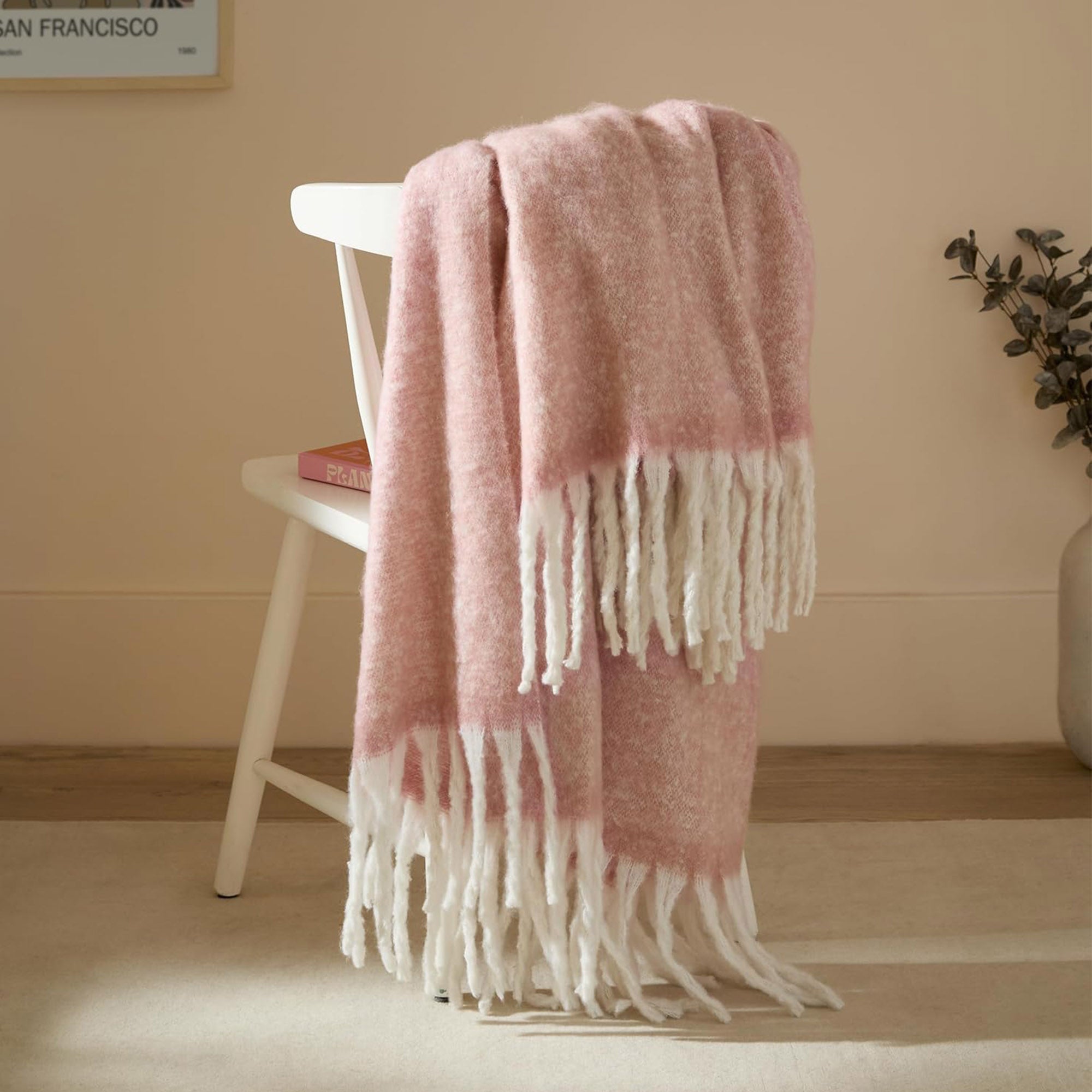 Cozy - Pink Throw 140x180cm