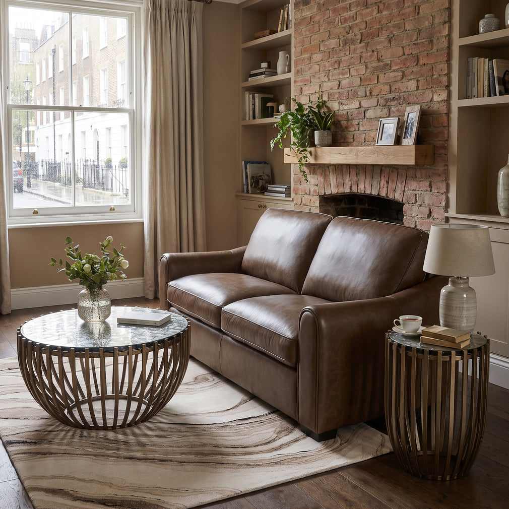 Tanner - 2 Seat Sofa, Leather
