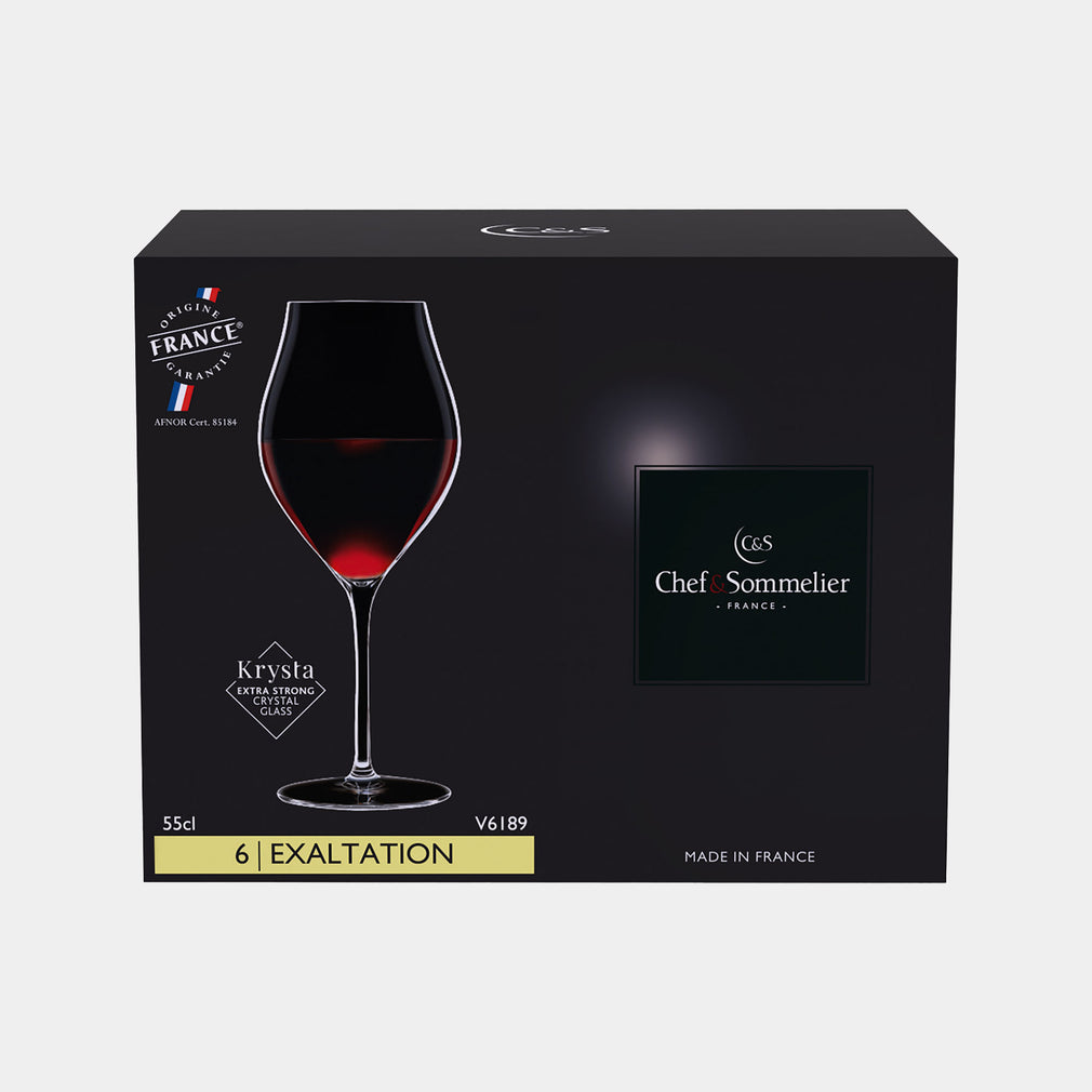 Chef & Sommelier Exaltation - Red Wine Glasses, Set of 6