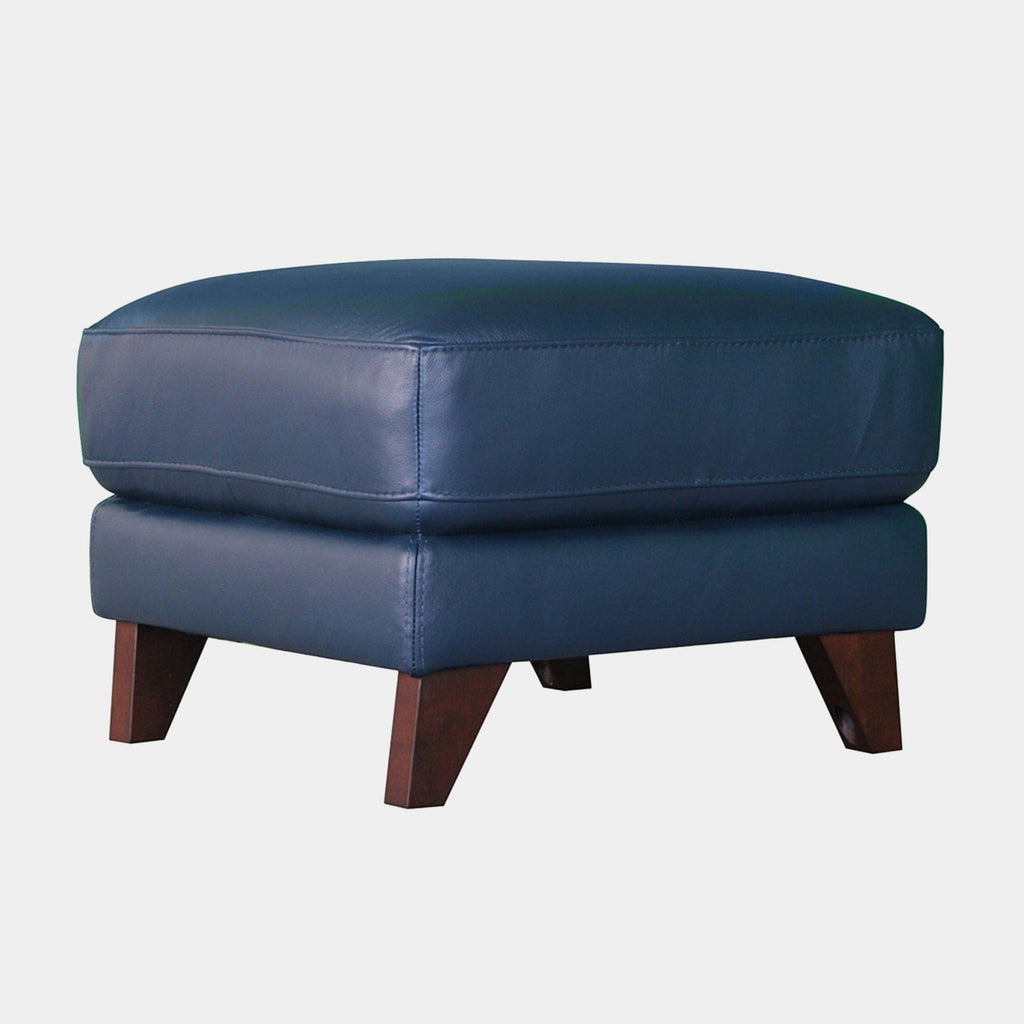 Trento Storage Footstool Leather
