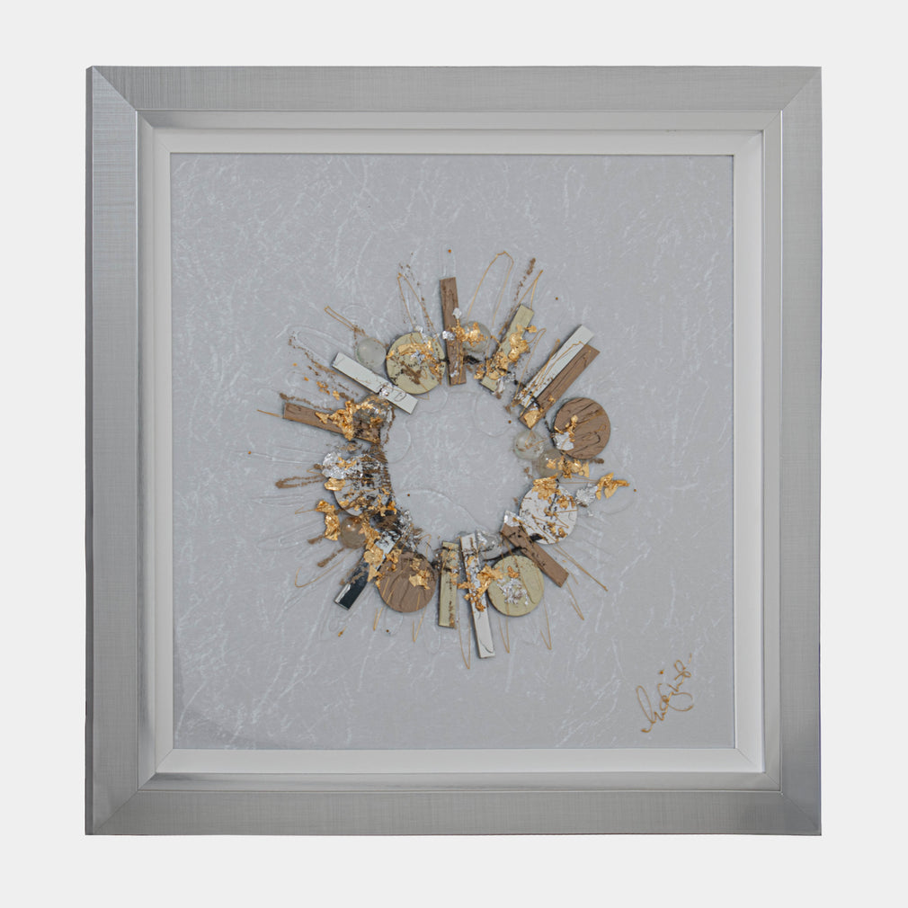 Velveteen Moonscape - Framed Wall Art