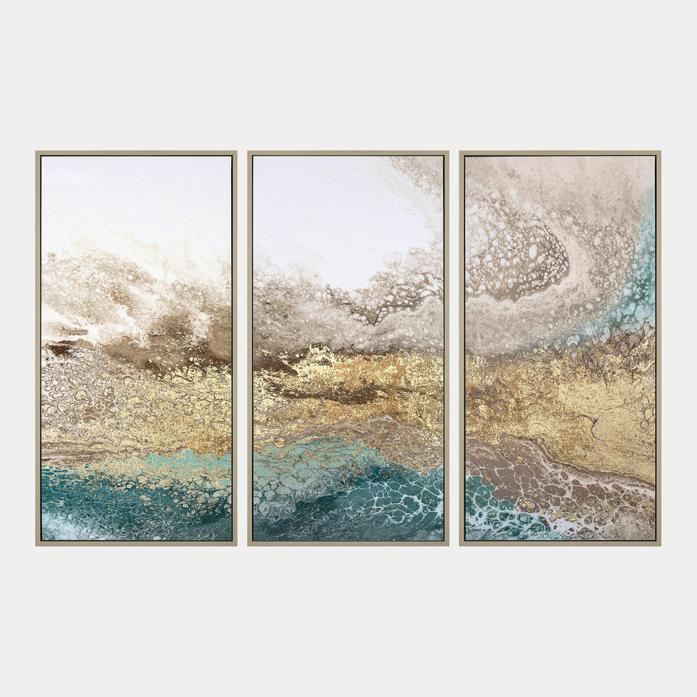 Serene - Framed Wall Art, Set Of 3