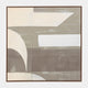 Concreta Abstract - Framed Canvas Wall Art