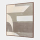 Concreta Abstract - Framed Canvas Wall Art