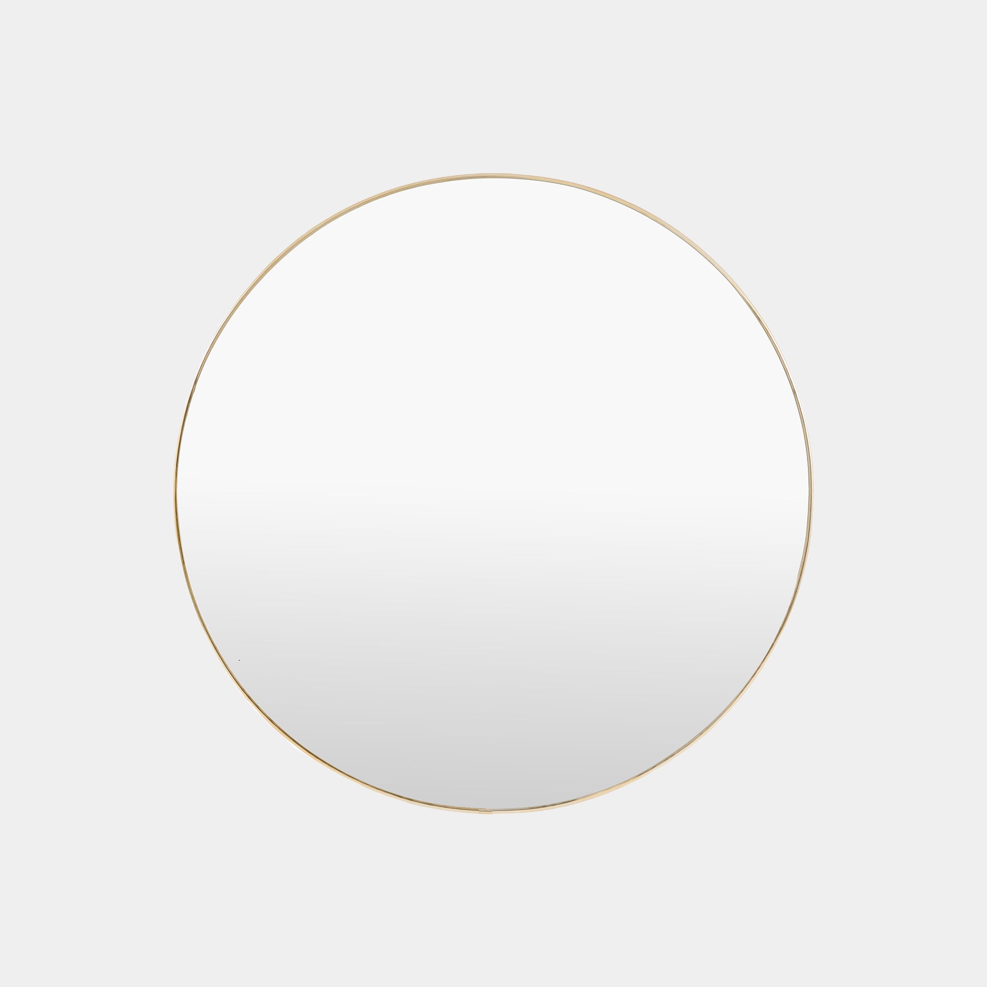 Chambord Gold - Round Wall Mirror